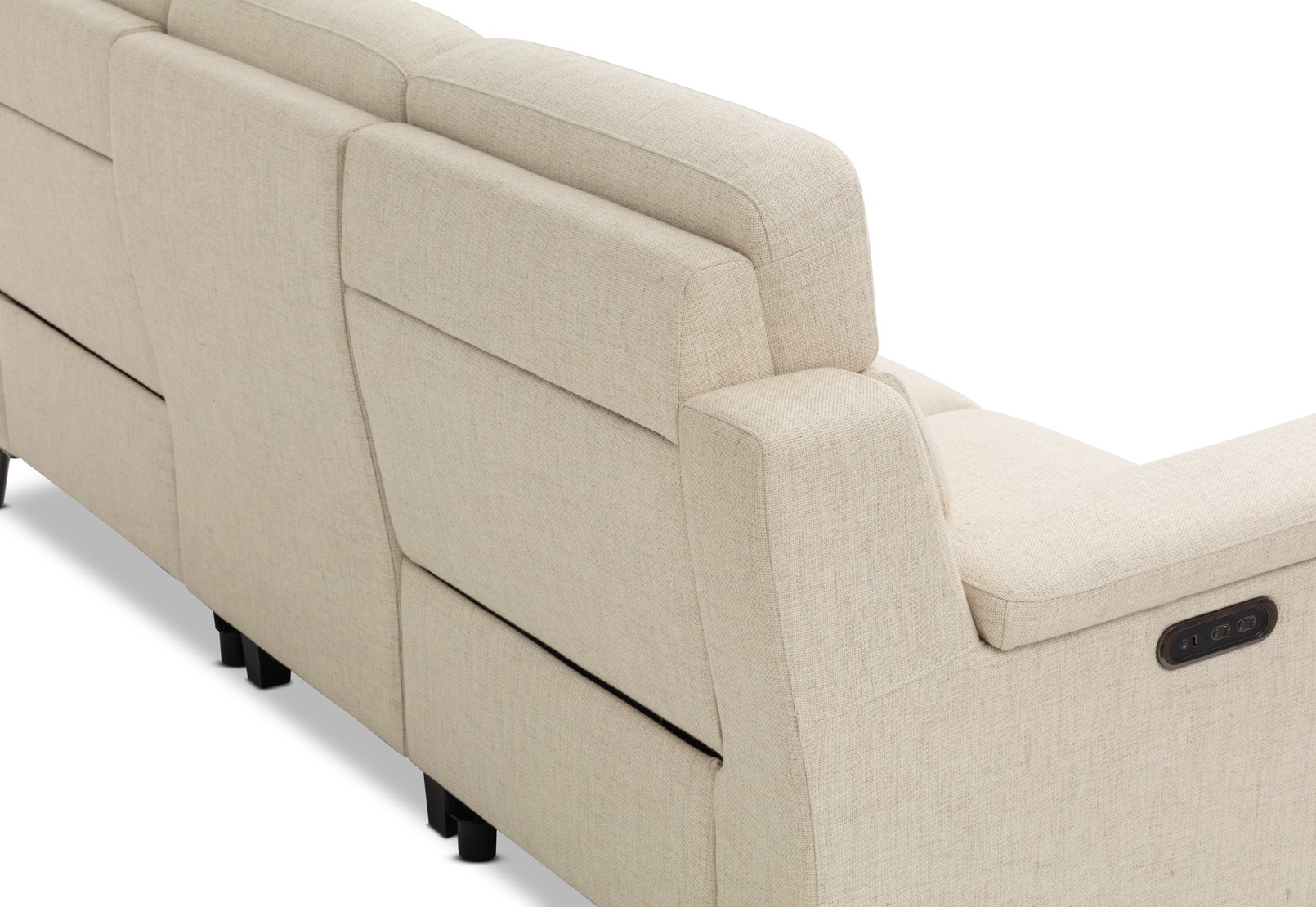 ARISTOTLE FABRIC 3 Seater with Electric Recliners – image 9 of 15