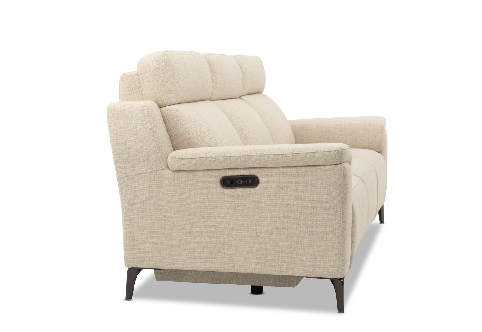 ARISTOTLE FABRIC 3 Seater with Electric Recliners – image 10 of 15