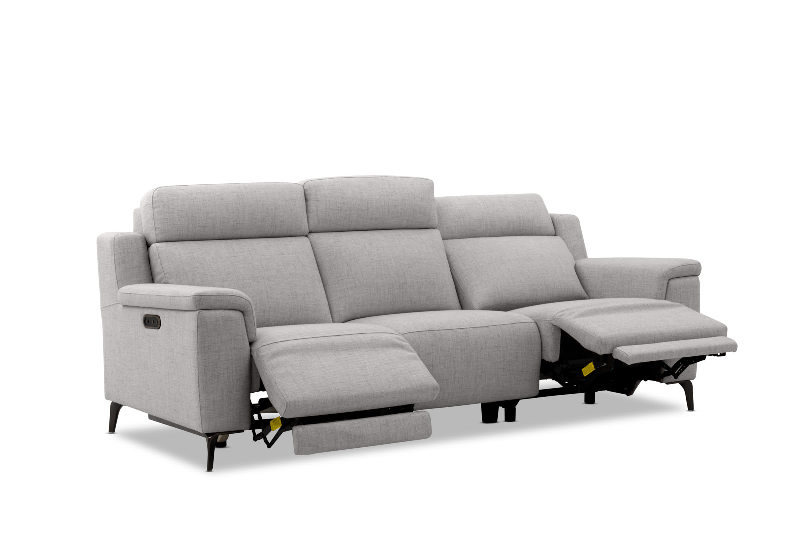 ARISTOTLE FABRIC 3 Seater with Electric Recliners – image 6 of 15