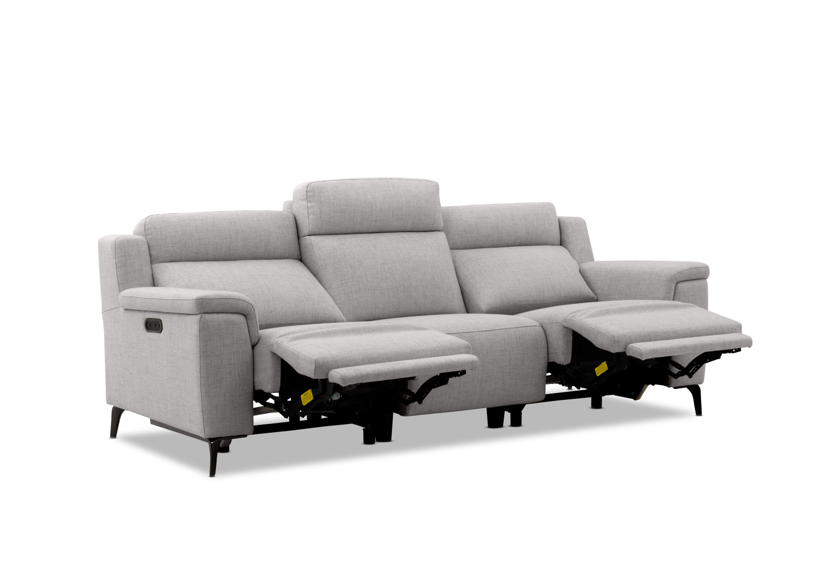 ARISTOTLE FABRIC 3 Seater with Electric Recliners – image 8 of 15
