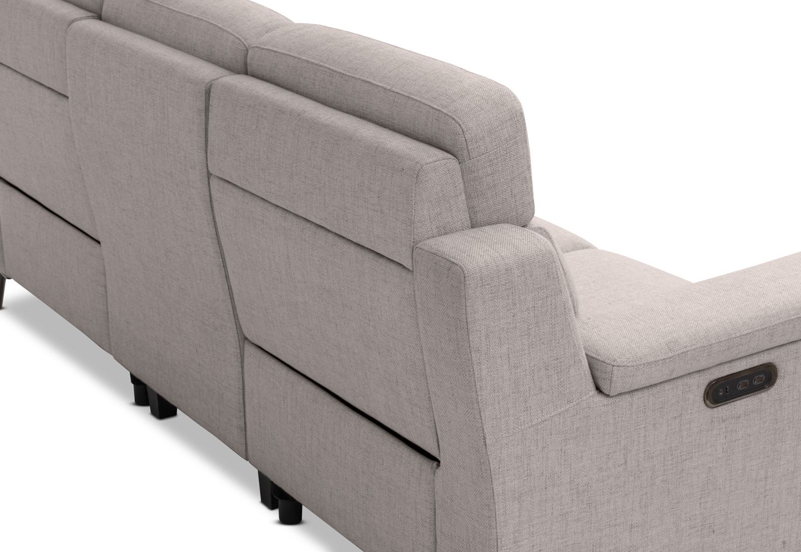 ARISTOTLE FABRIC 3 Seater with Electric Recliners – image 12 of 15
