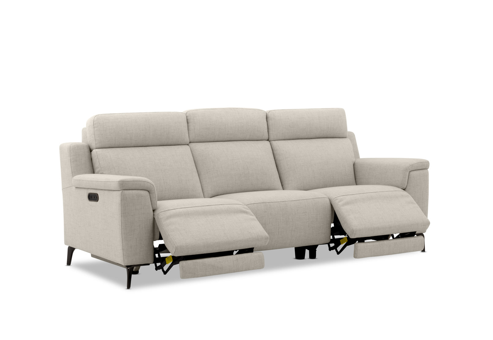 ARISTOTLE FABRIC 3 Seater with Electric Recliners – image 4 of 15