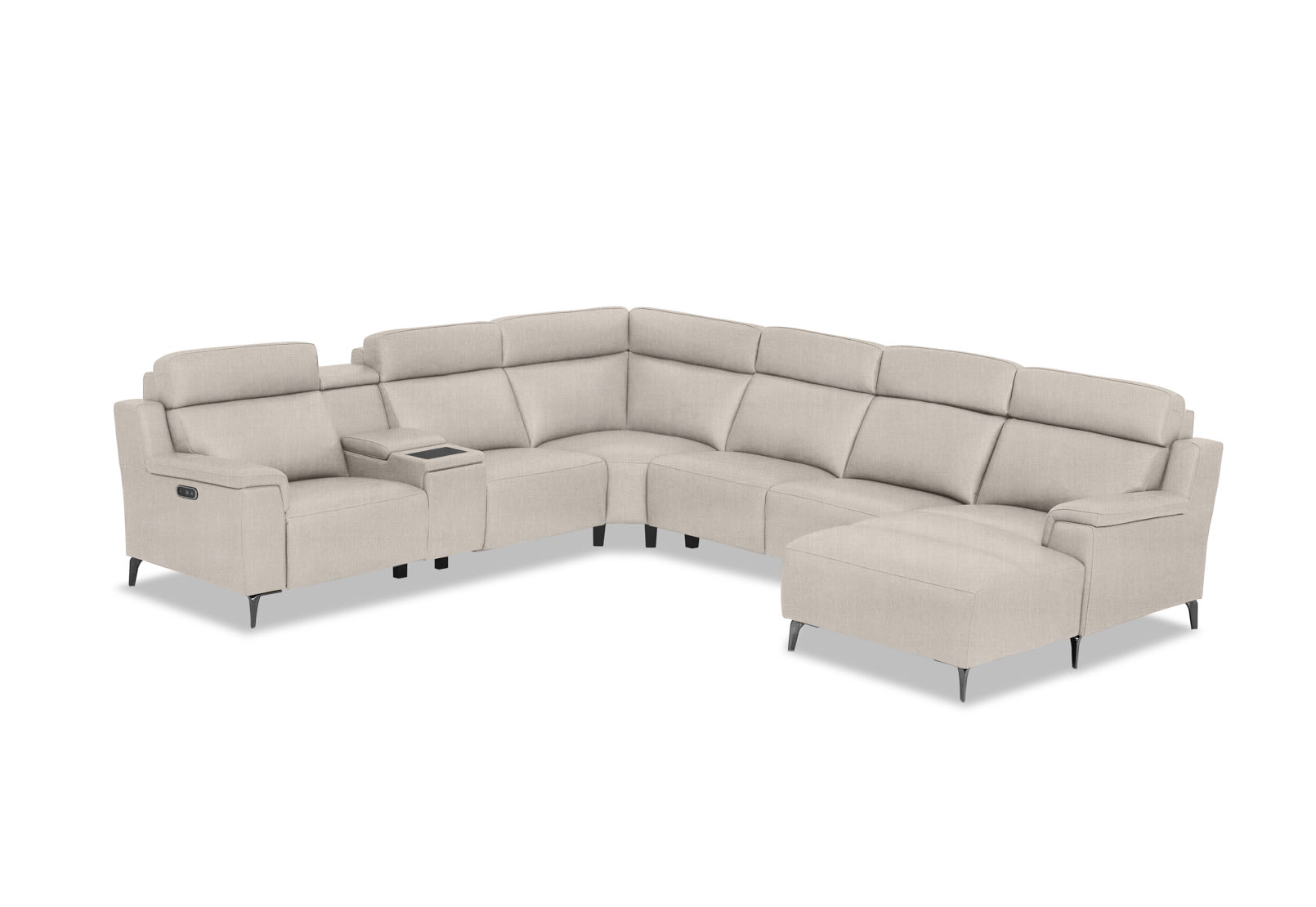 ARISTOTLE FABRIC Corner RHF Chaise – image 1 of 3