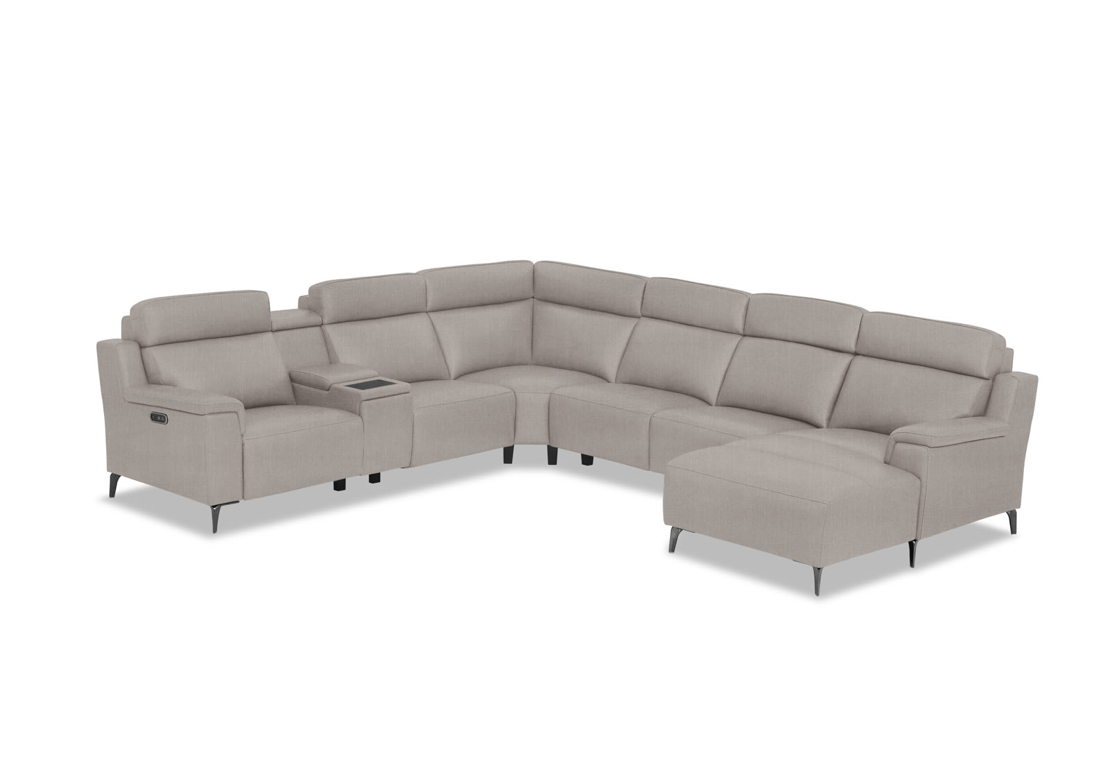 ARISTOTLE FABRIC Corner RHF Chaise – image 1 of 3
