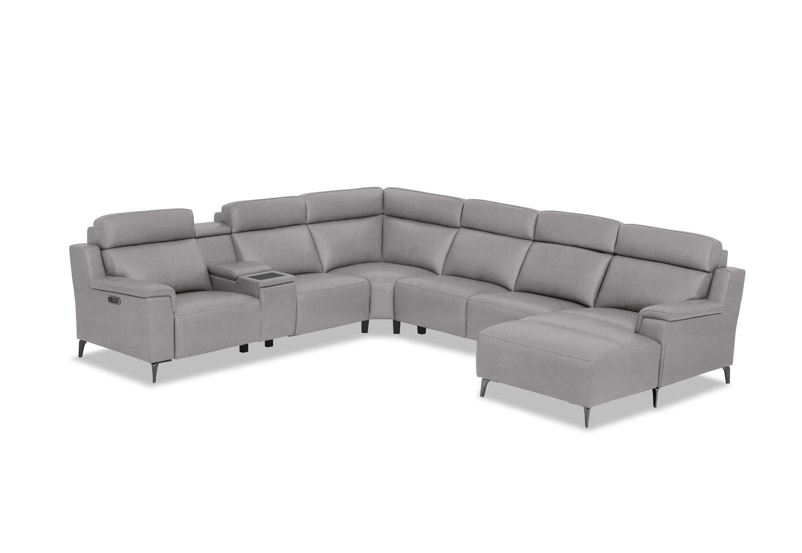 ARISTOTLE FABRIC Corner RHF Chaise – image 1 of 3
