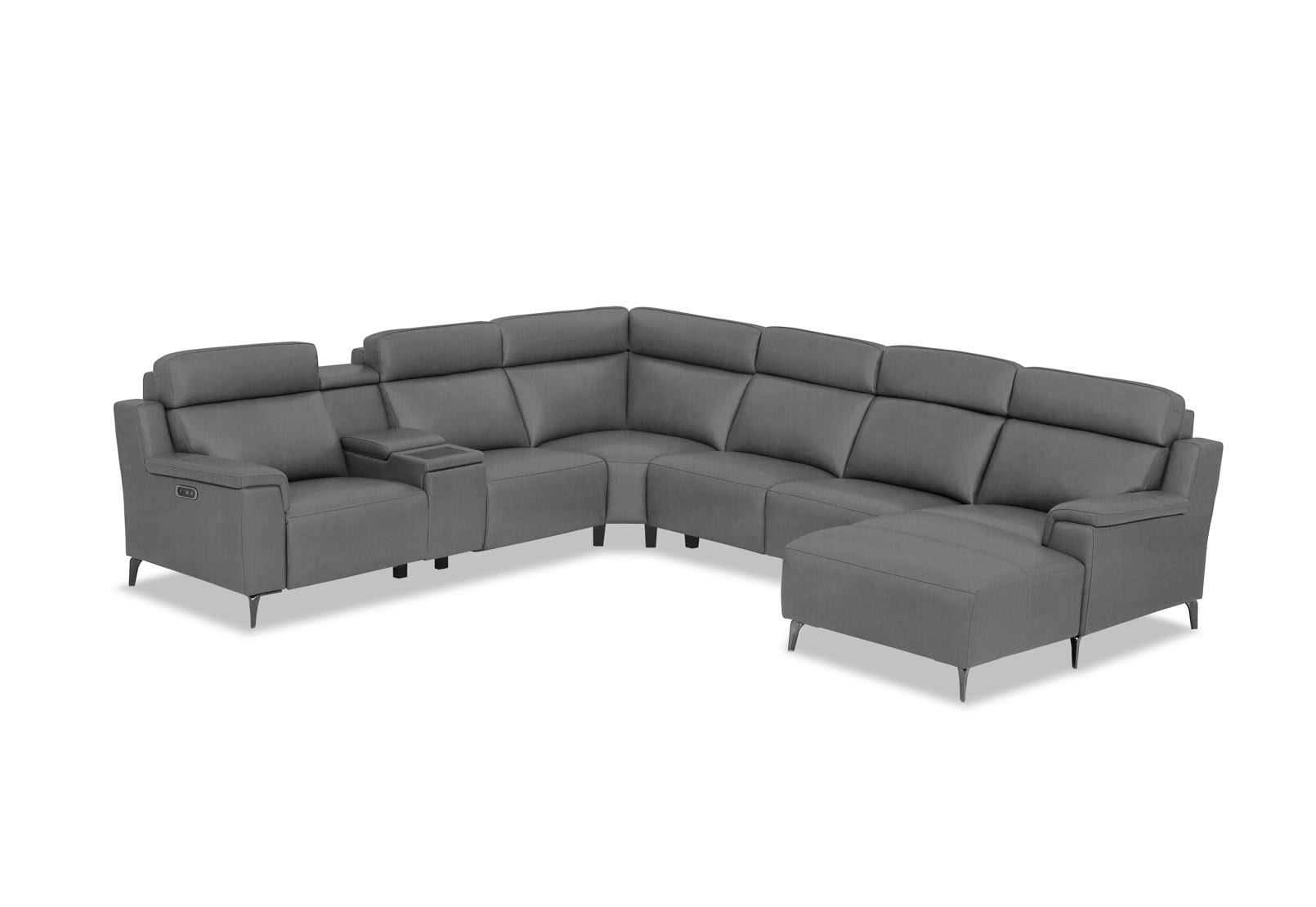 ARISTOTLE FABRIC Corner RHF Chaise – image 1 of 3