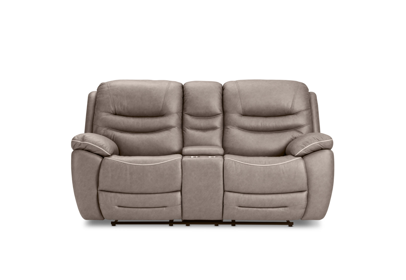 FEDERER FABRIC 2 Seater with Inbuilt Recliners and Console – image 2 of 19