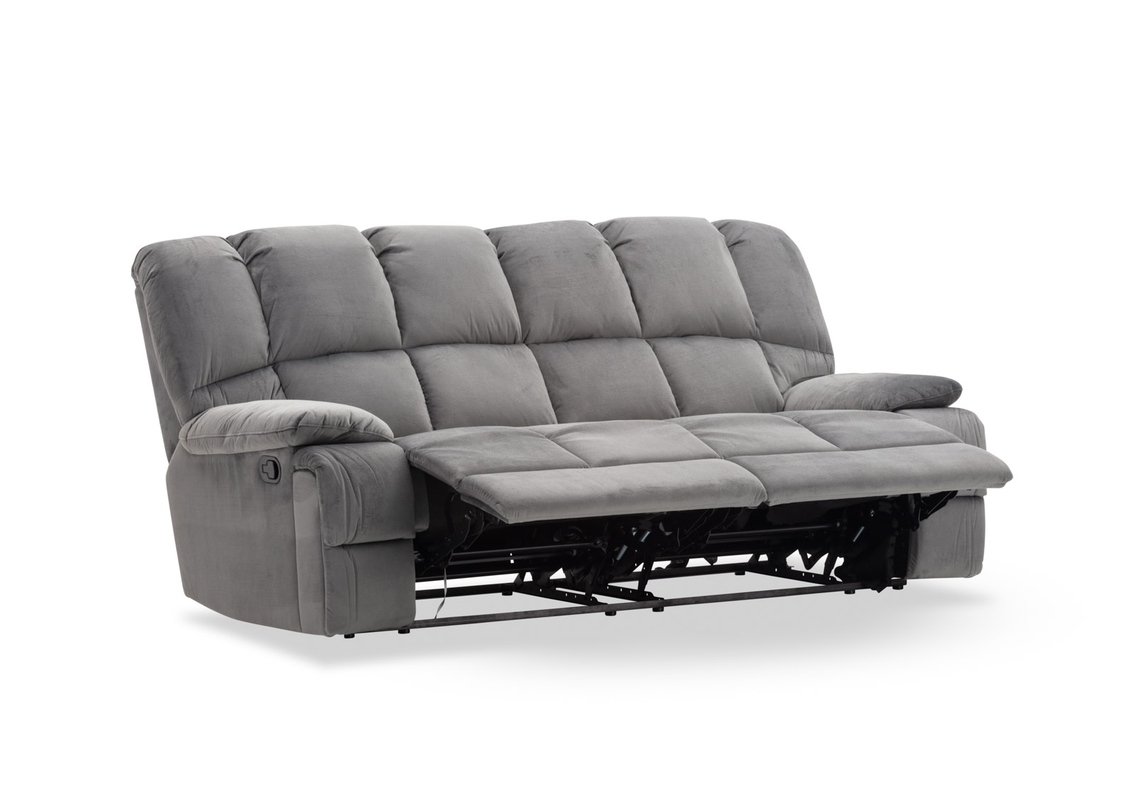 LEBRON FABRIC 3 Seater with 2 inbuilt Recliners – image 4 of 16