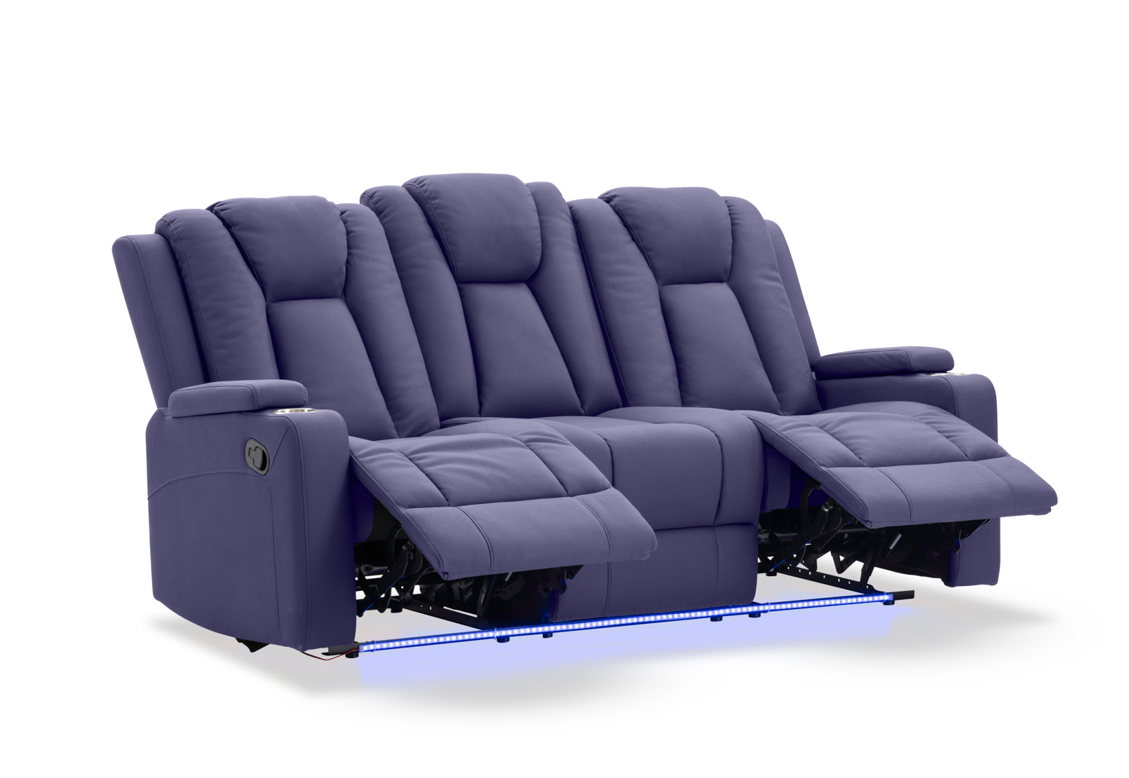 TRAVIS FABRIC 3 Seater with Recliners – image 9 of 23