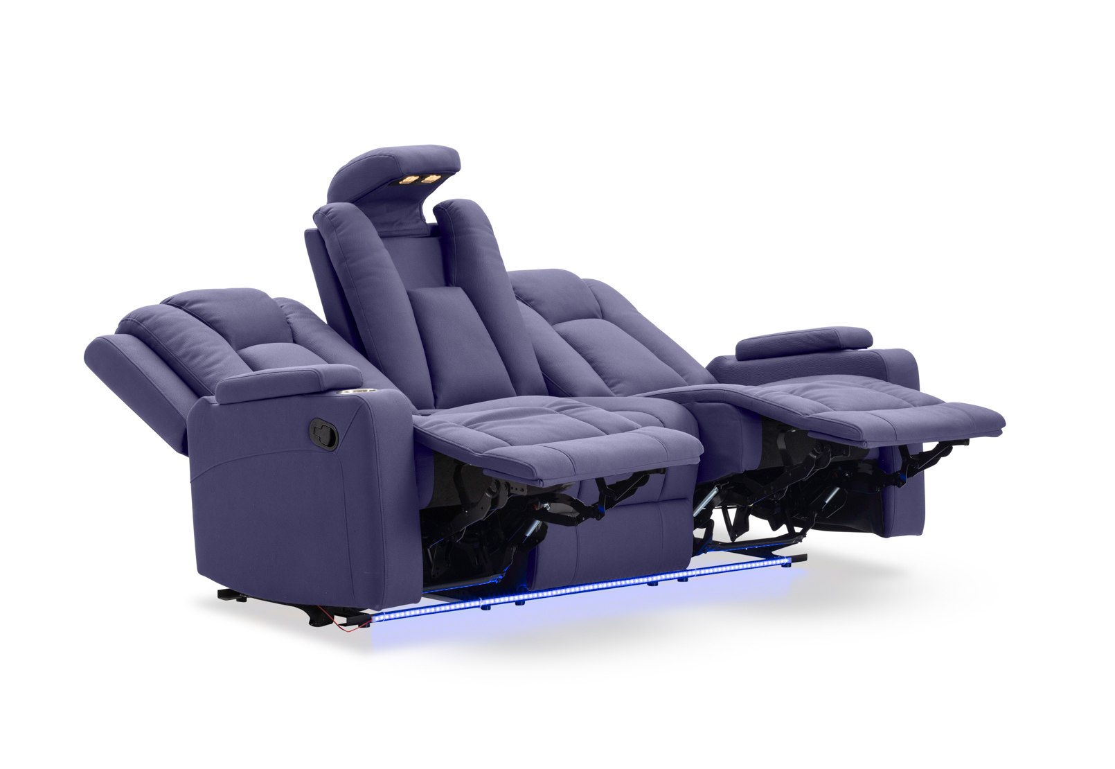 TRAVIS FABRIC 3 Seater with Recliners – image 14 of 23