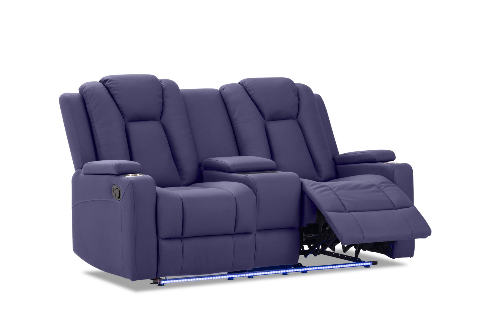 TRAVIS FABRIC 2 Seater with Recliners and Console – image 7 of 21