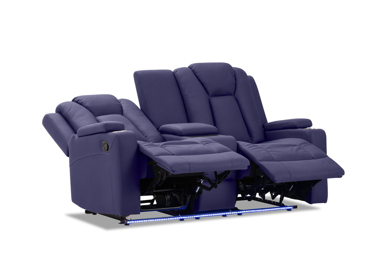 TRAVIS FABRIC 2 Seater with Recliners and Console – image 10 of 21
