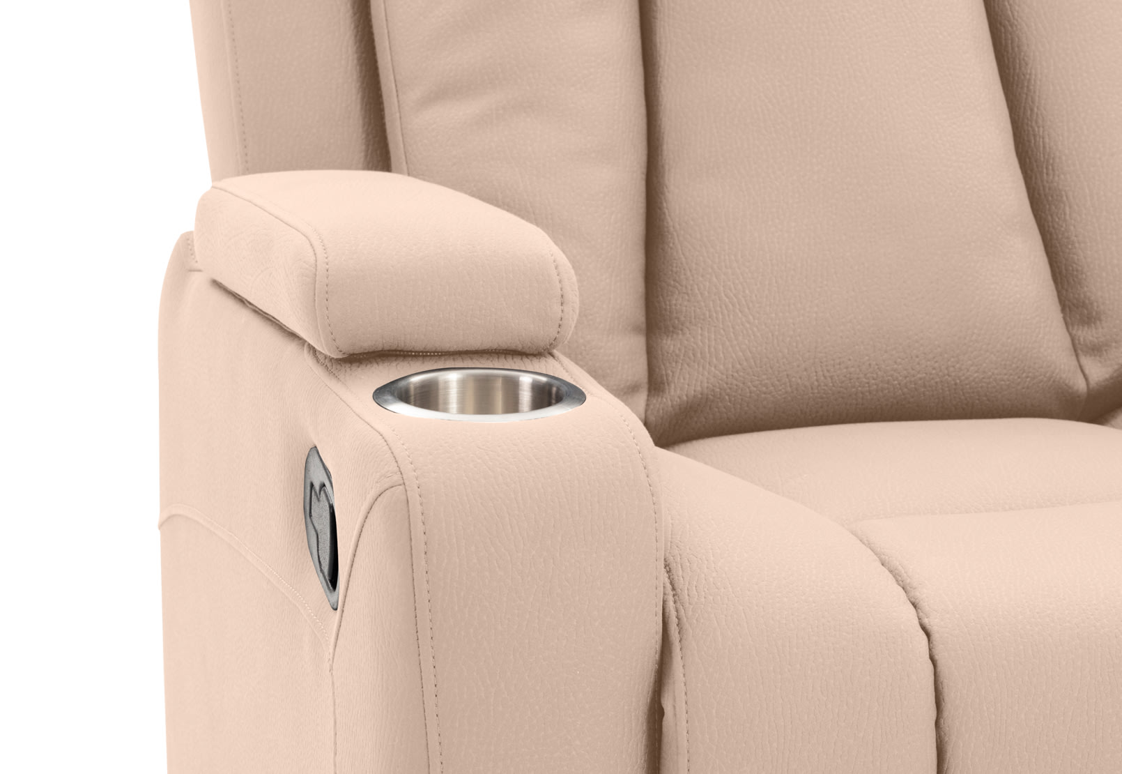 TRAVIS FABRIC 2 Seater with Recliners and Console – image 20 of 20