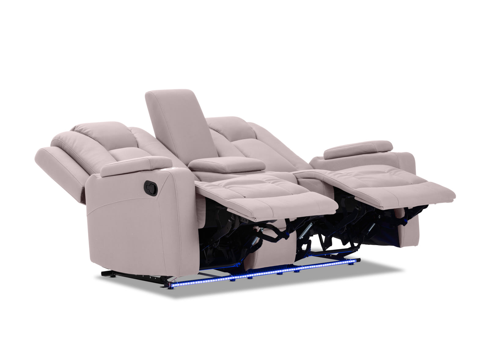 TRAVIS FABRIC 2 Seater with Recliners and Console – image 11 of 21