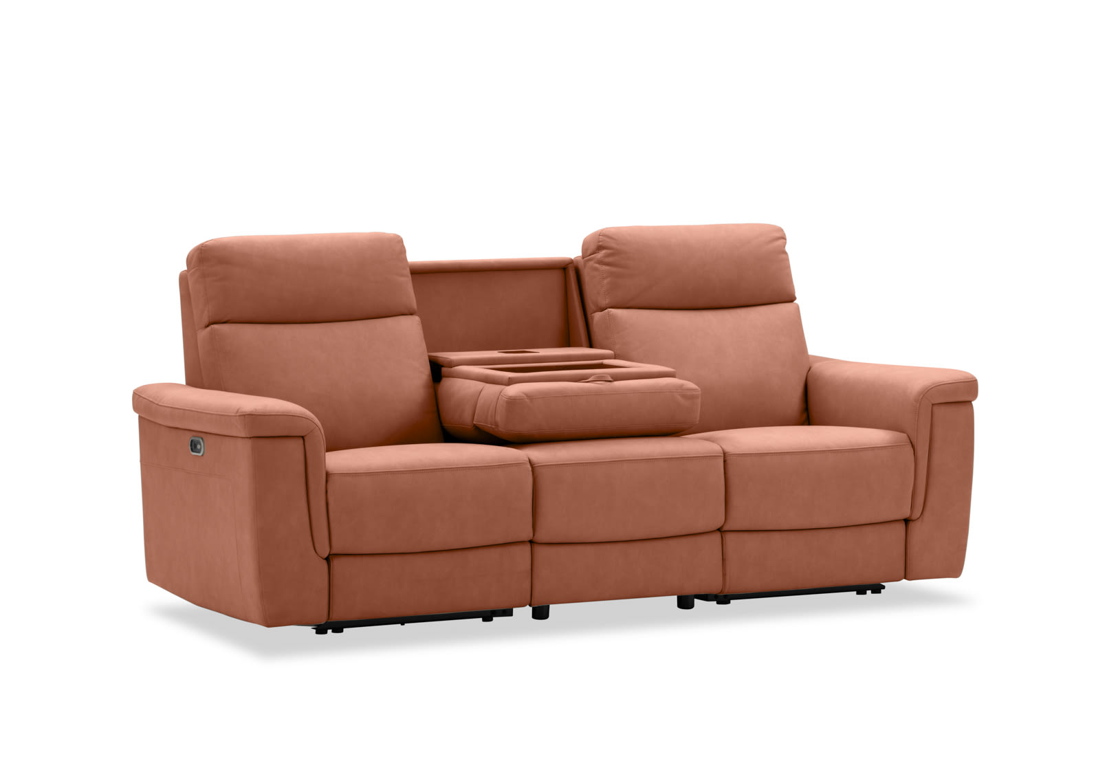 SERGIO FABRIC 3 Seater with 2 inbuilt Electric Recliners – image 3 of 15