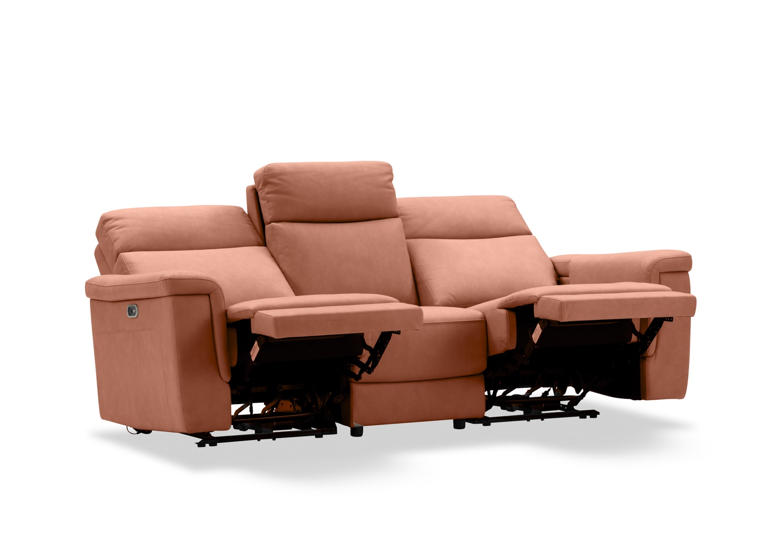 SERGIO FABRIC 3 Seater with 2 inbuilt Electric Recliners – image 9 of 15