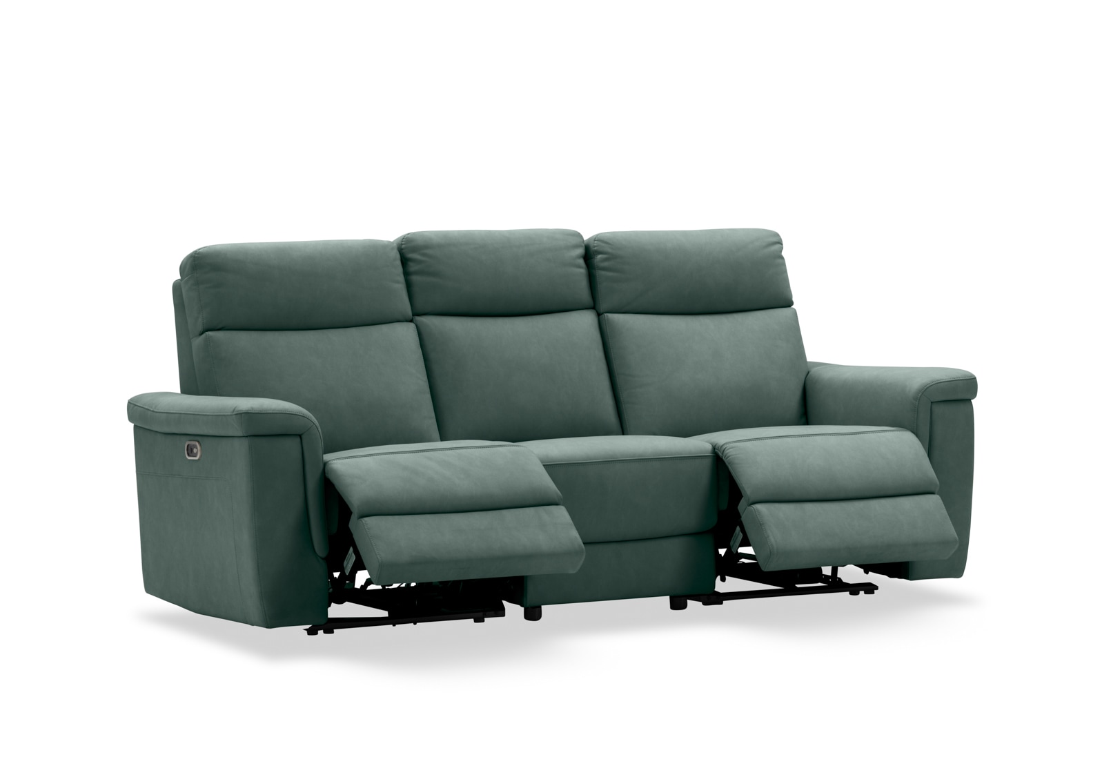 SERGIO FABRIC 3 Seater with 2 inbuilt Electric Recliners – image 6 of 15