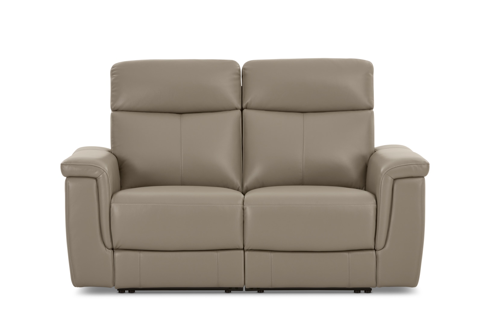 SERGIO LEATHER 2 Seater with Electric Recliners – image 1 of 11