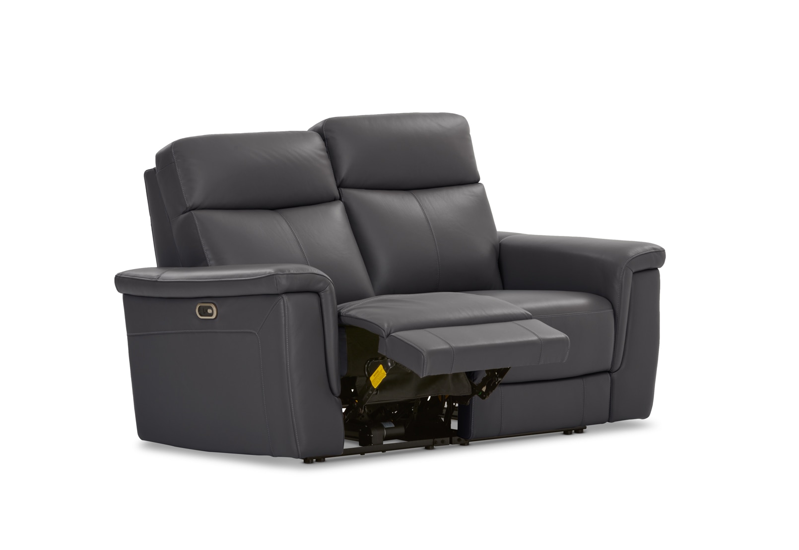 SERGIO LEATHER 2 Seater with Electric Recliners – image 3 of 11