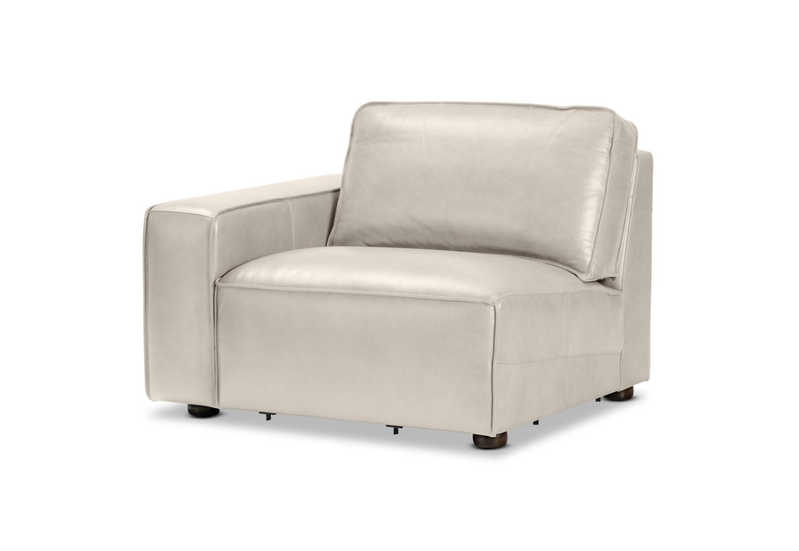 BARTELLE LEATHER Modular LHF Chair – image 3 of 6