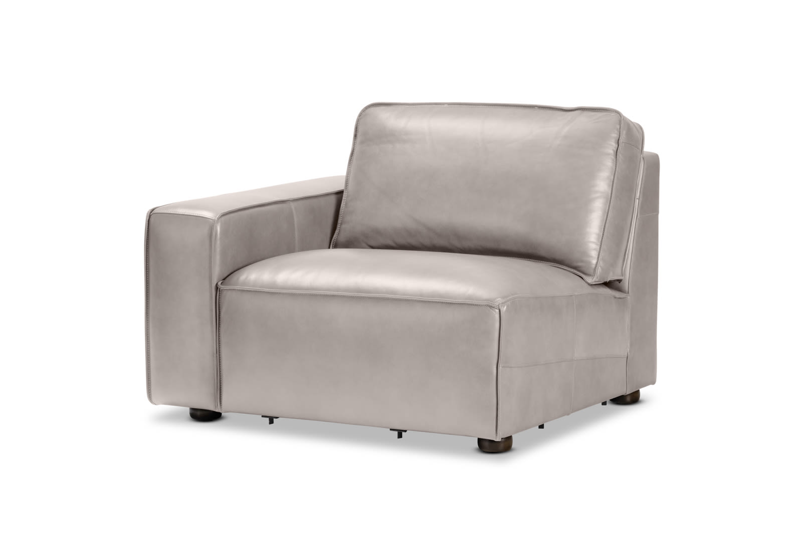 BARTELLE LEATHER Modular LHF Chair – image 3 of 6