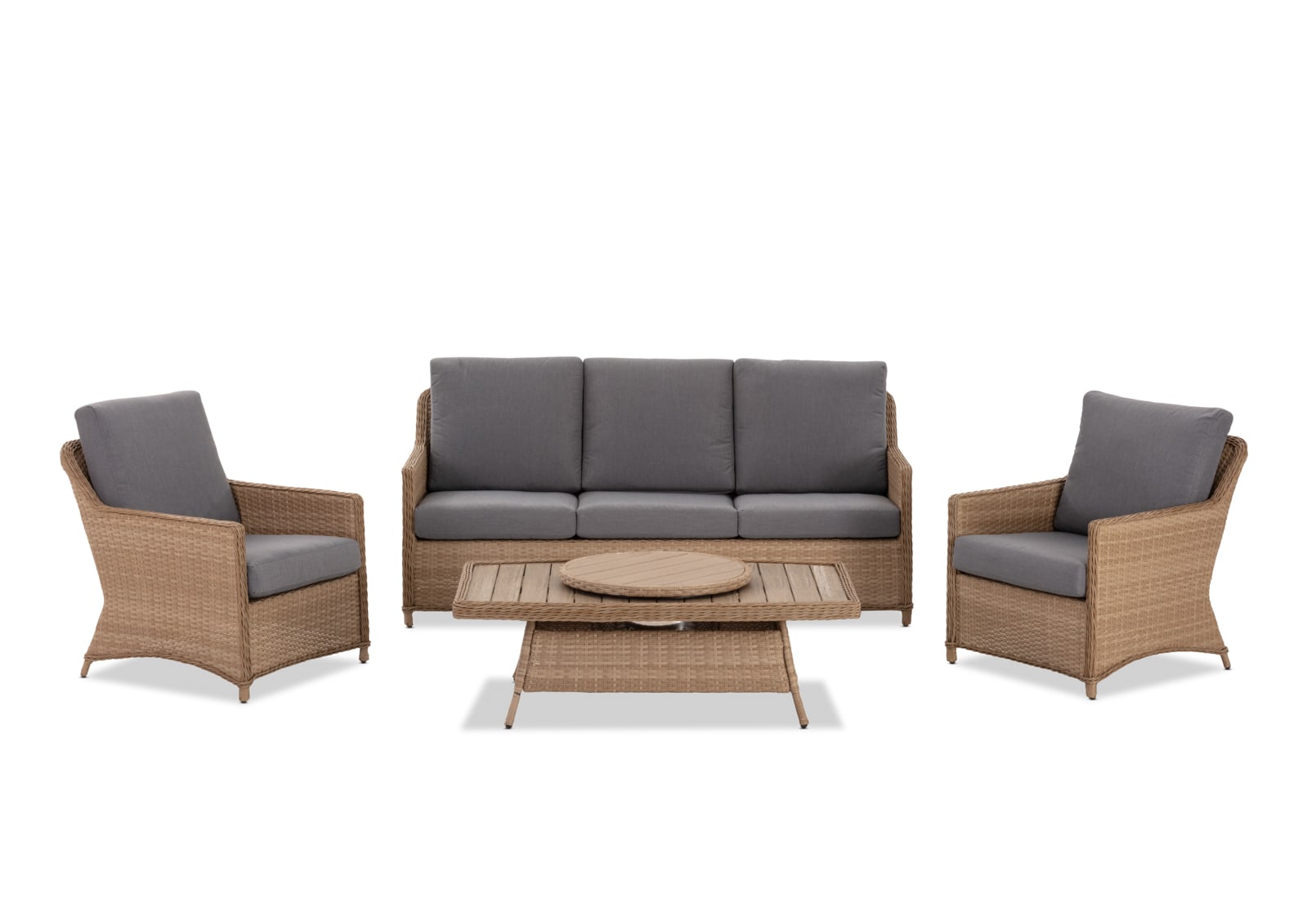 LUAU 4 Piece Outdoor Lounge Setting – image 4 of 17