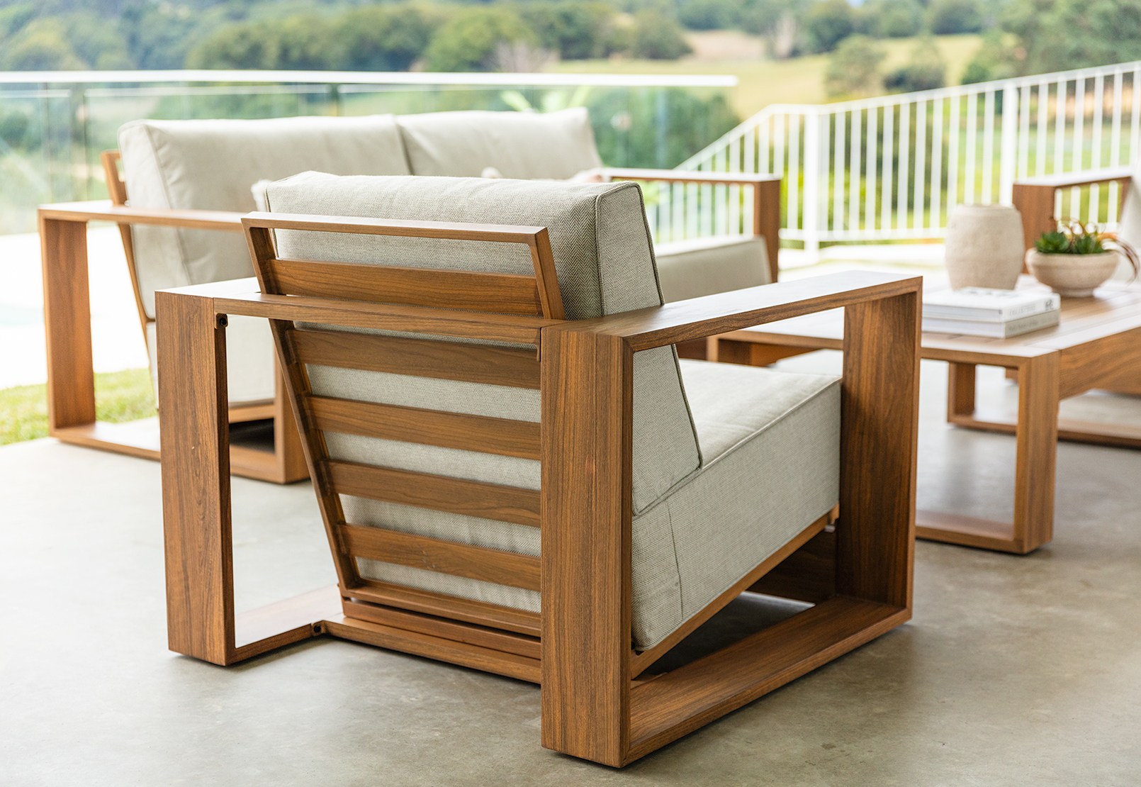 PALAZZA 4 Piece Outdoor Lounge Setting – image 17 of 23