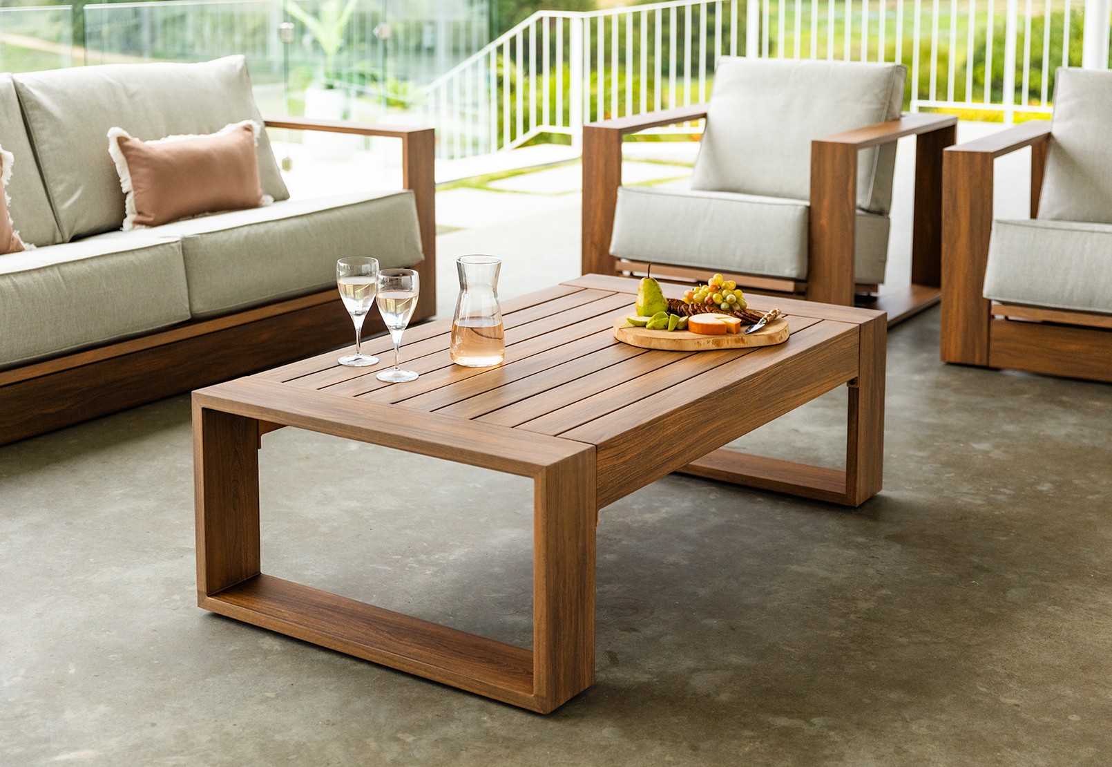 PALAZZA 4 Piece Outdoor Lounge Setting – image 21 of 23