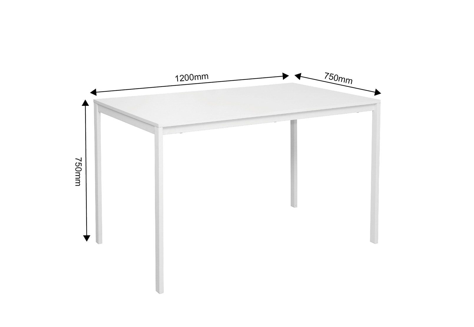 EXMOUTH 1200 Rectangle Dining Table – image 8 of 9
