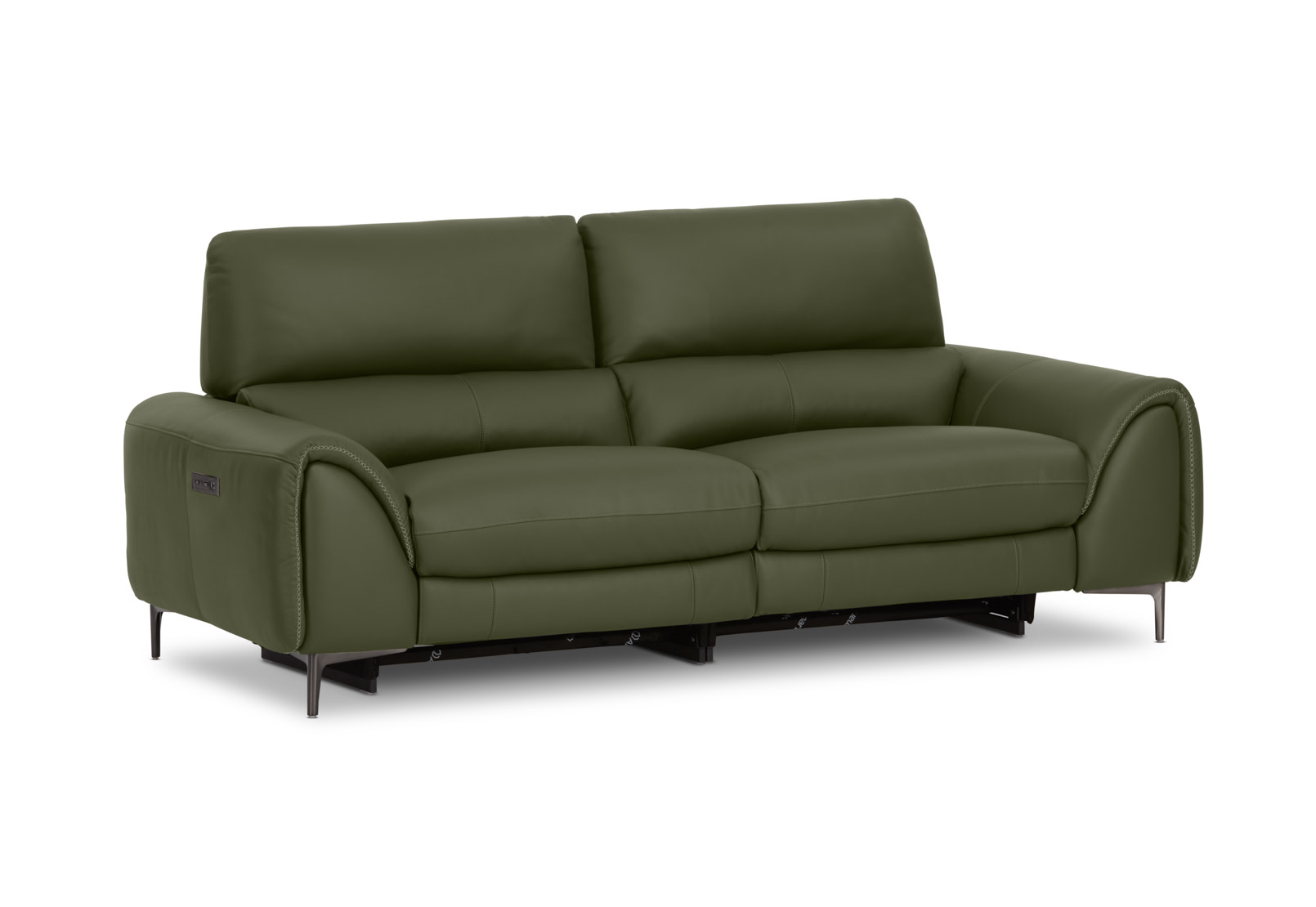 DOMINICO LEATHER 2.5 Seater Electric Recliners – image 2 of 12