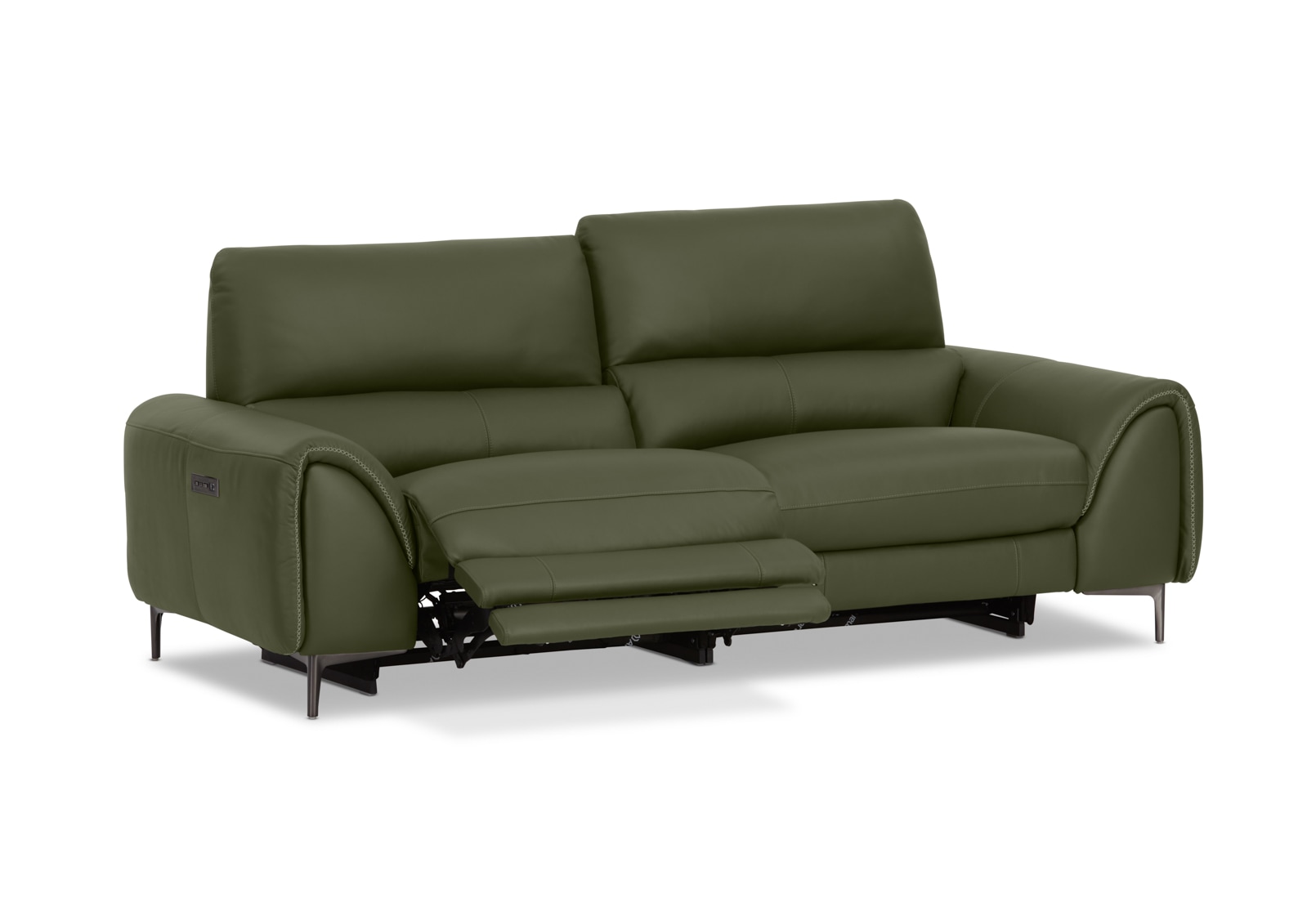 DOMINICO LEATHER 2.5 Seater Electric Recliners – image 3 of 12