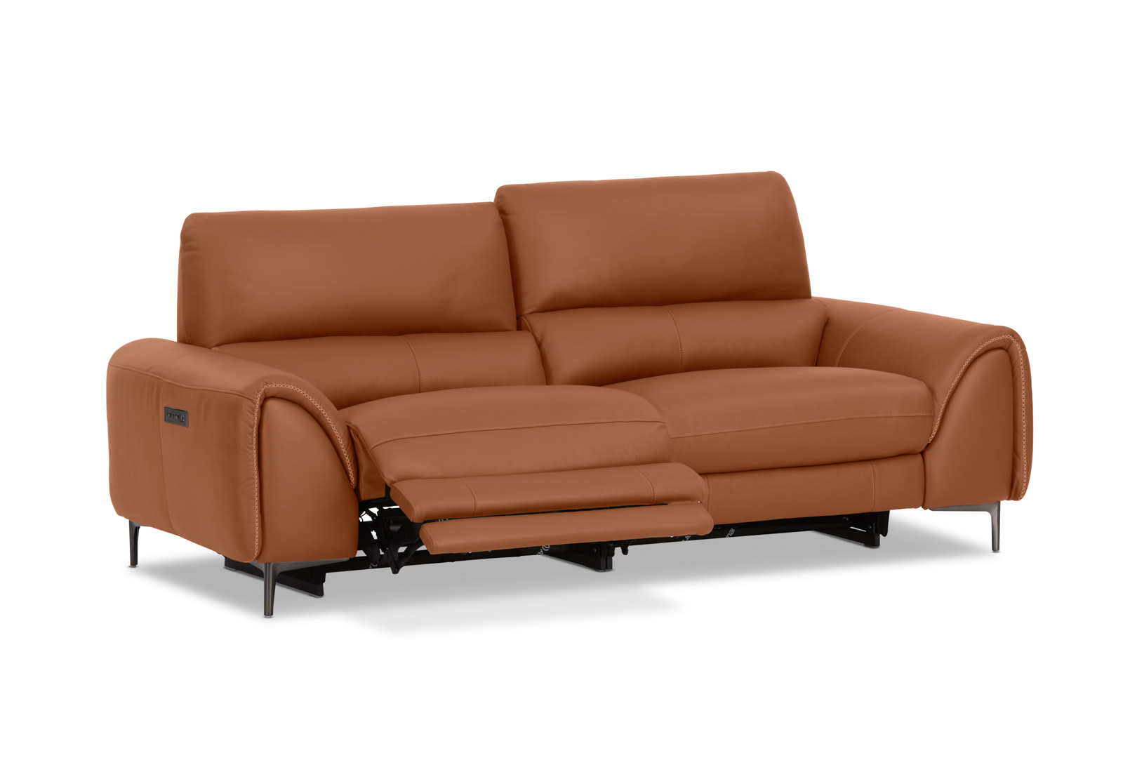 DOMINICO LEATHER 2.5 Seater Electric Recliners – image 3 of 12