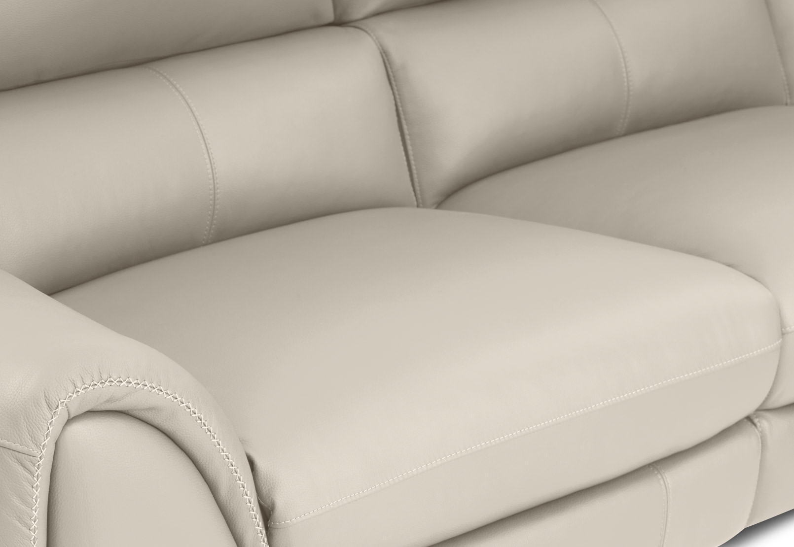 DOMINICO LEATHER 3 Seater with 2 inbuilt Electric Recliners – image 6 of 11