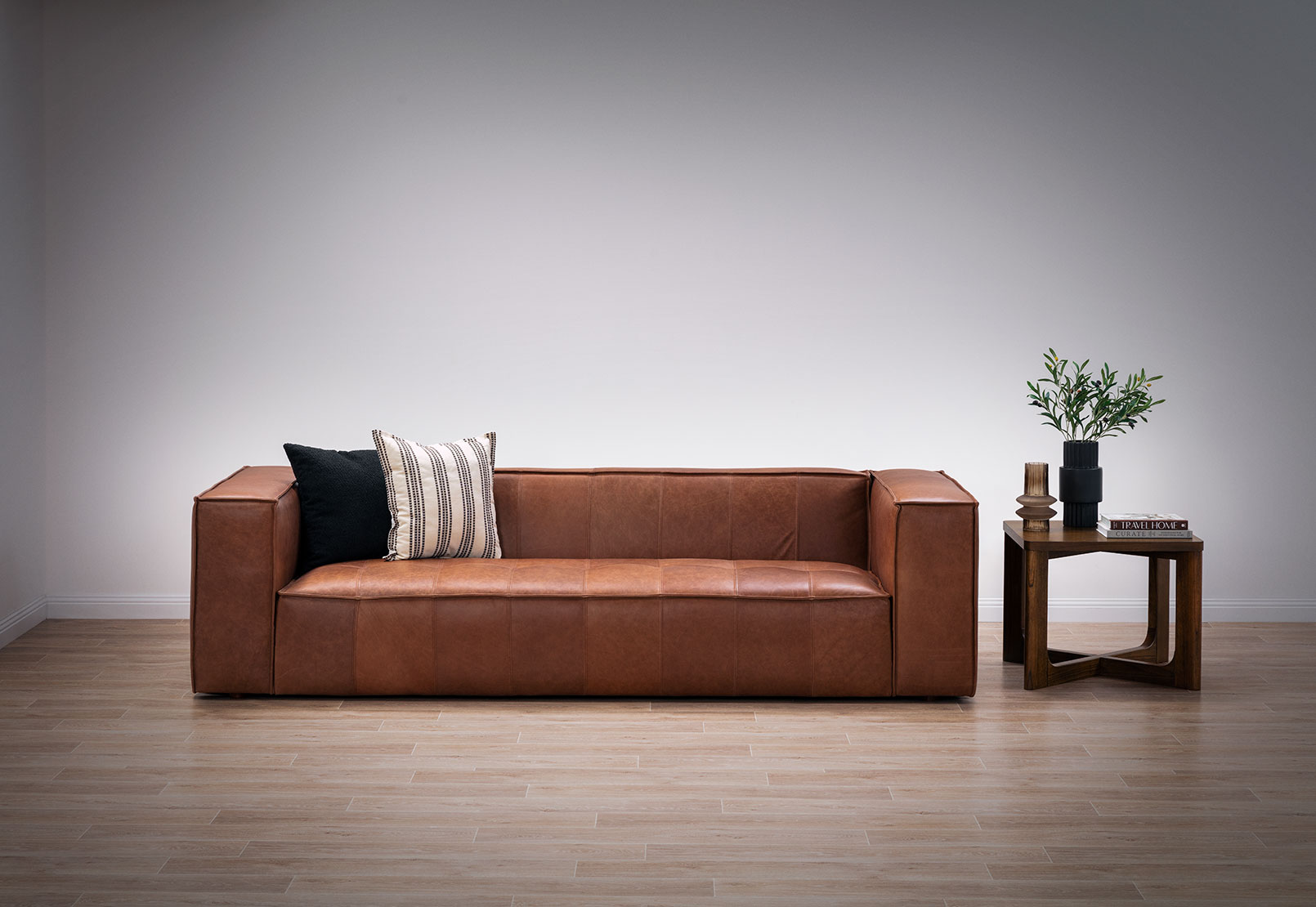 REMO LEATHER 3 Seater Sofa (L) – image 12 of 12