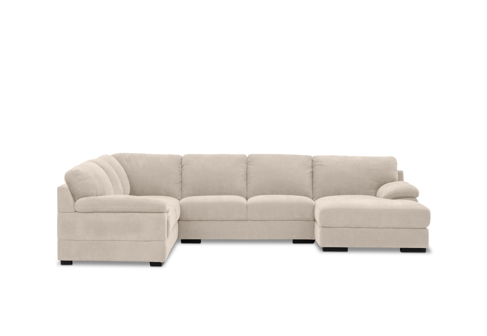 CANDACE FABRIC 6 Seater Corner RHF Chaise – image 1 of 9