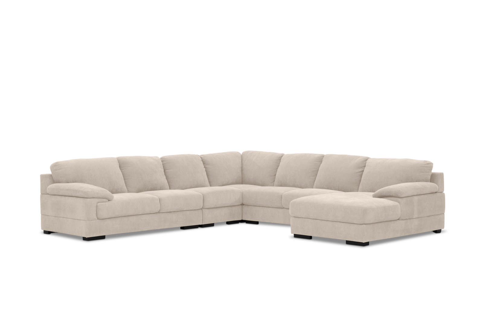 CANDACE FABRIC 7 Seater Corner RHF Chaise – image 2 of 15