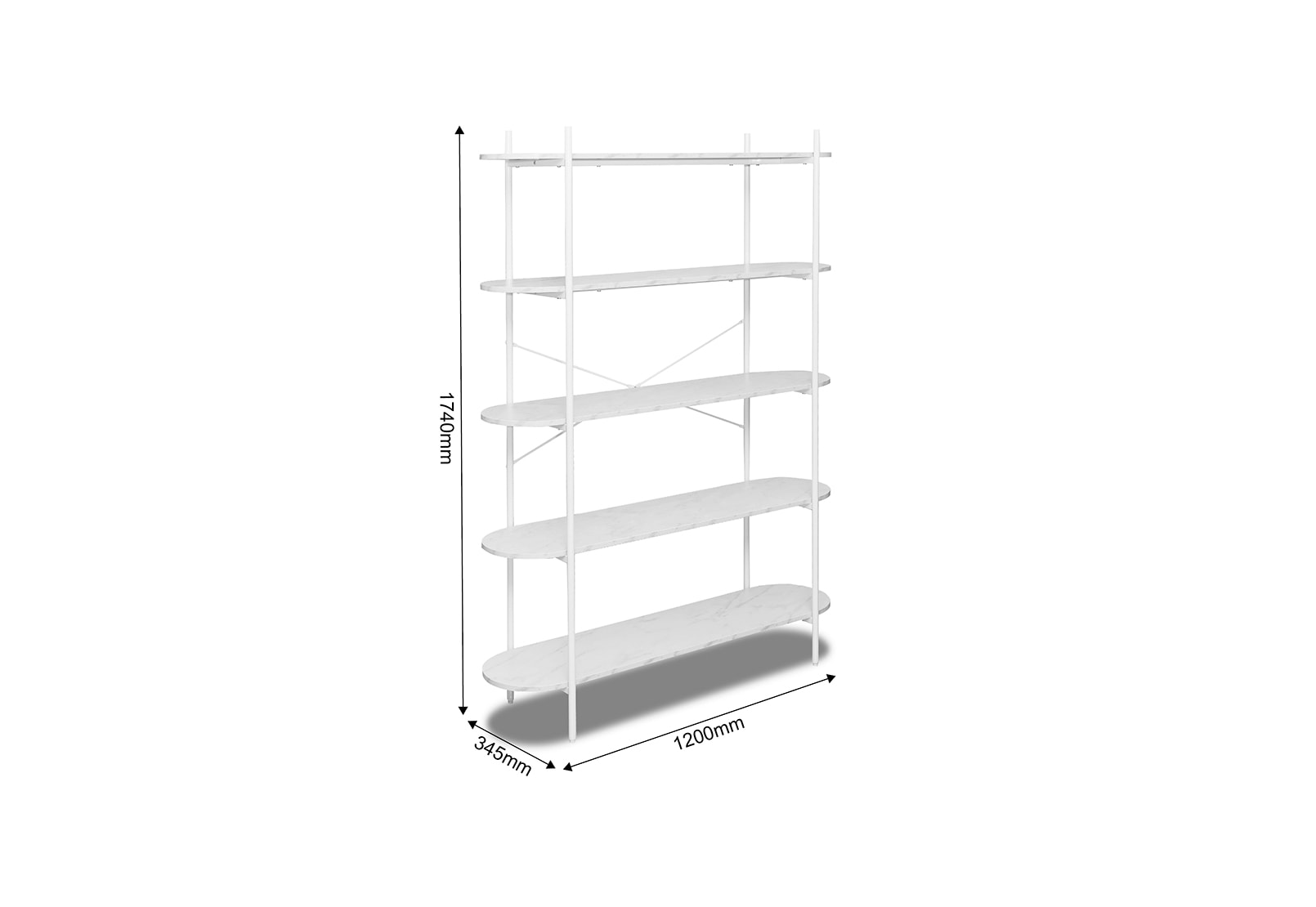 ELGIN 5 Tier Wide Shelf – image 8 of 9