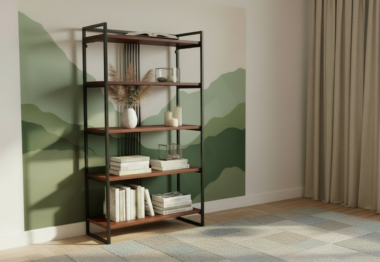 PETERS 5 Tier Bookcase – image 1 of 6