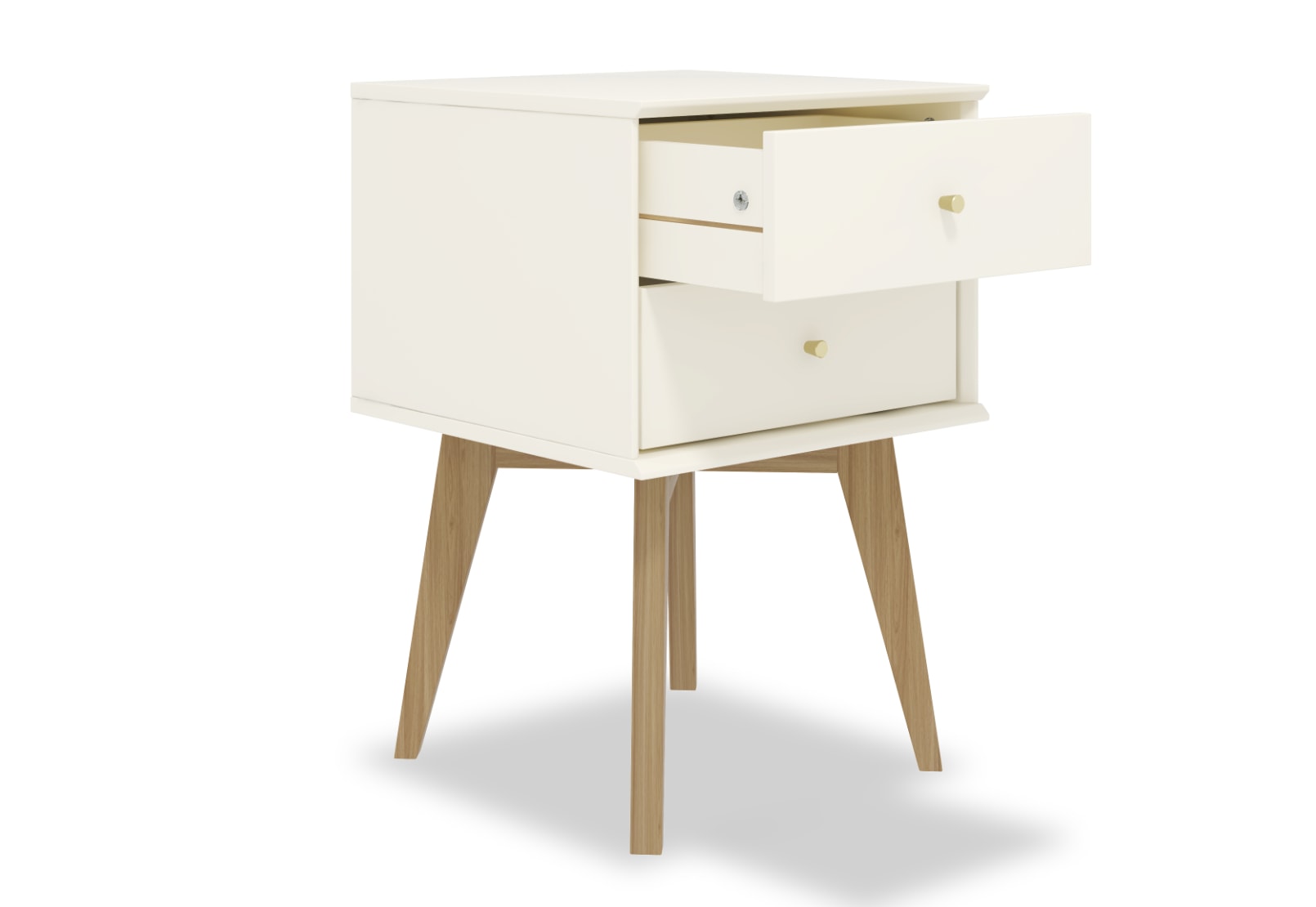 FIELDS 2 Drawer Bedside Table – image 5 of 15