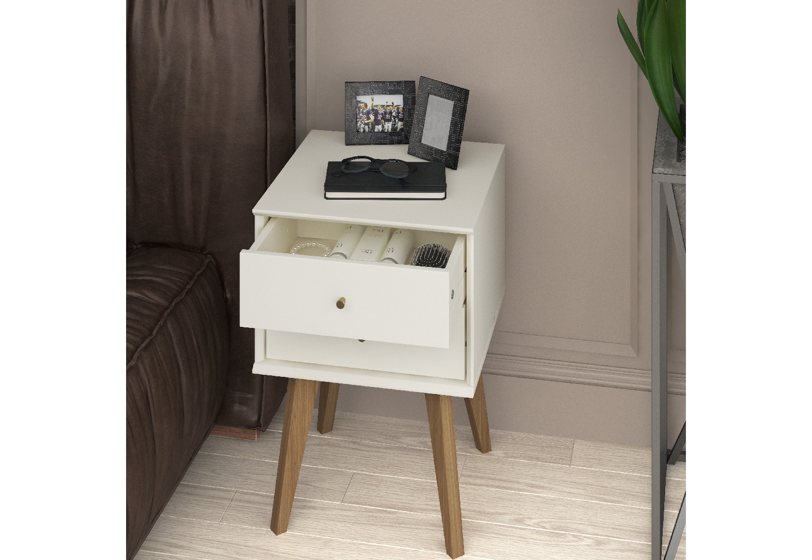FIELDS 2 Drawer Bedside Table – image 15 of 15