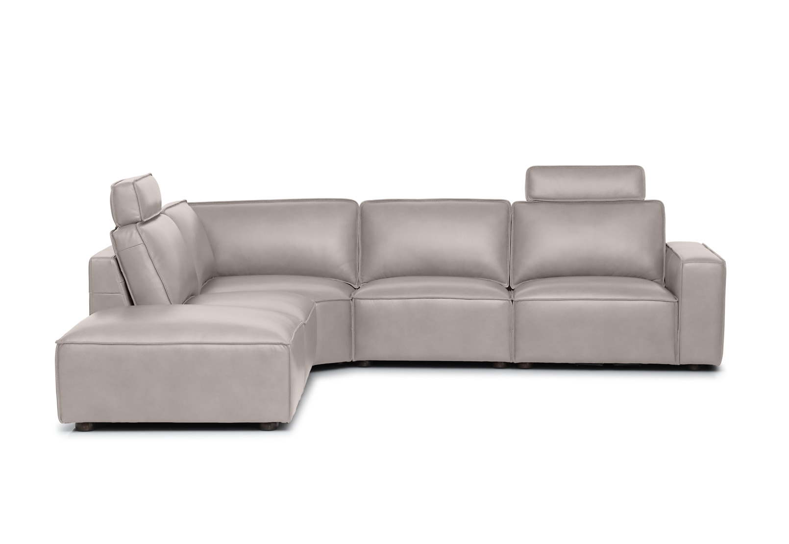 BARTELLE LEATHER 5 Piece LHF Corner Chaise – image 2 of 3