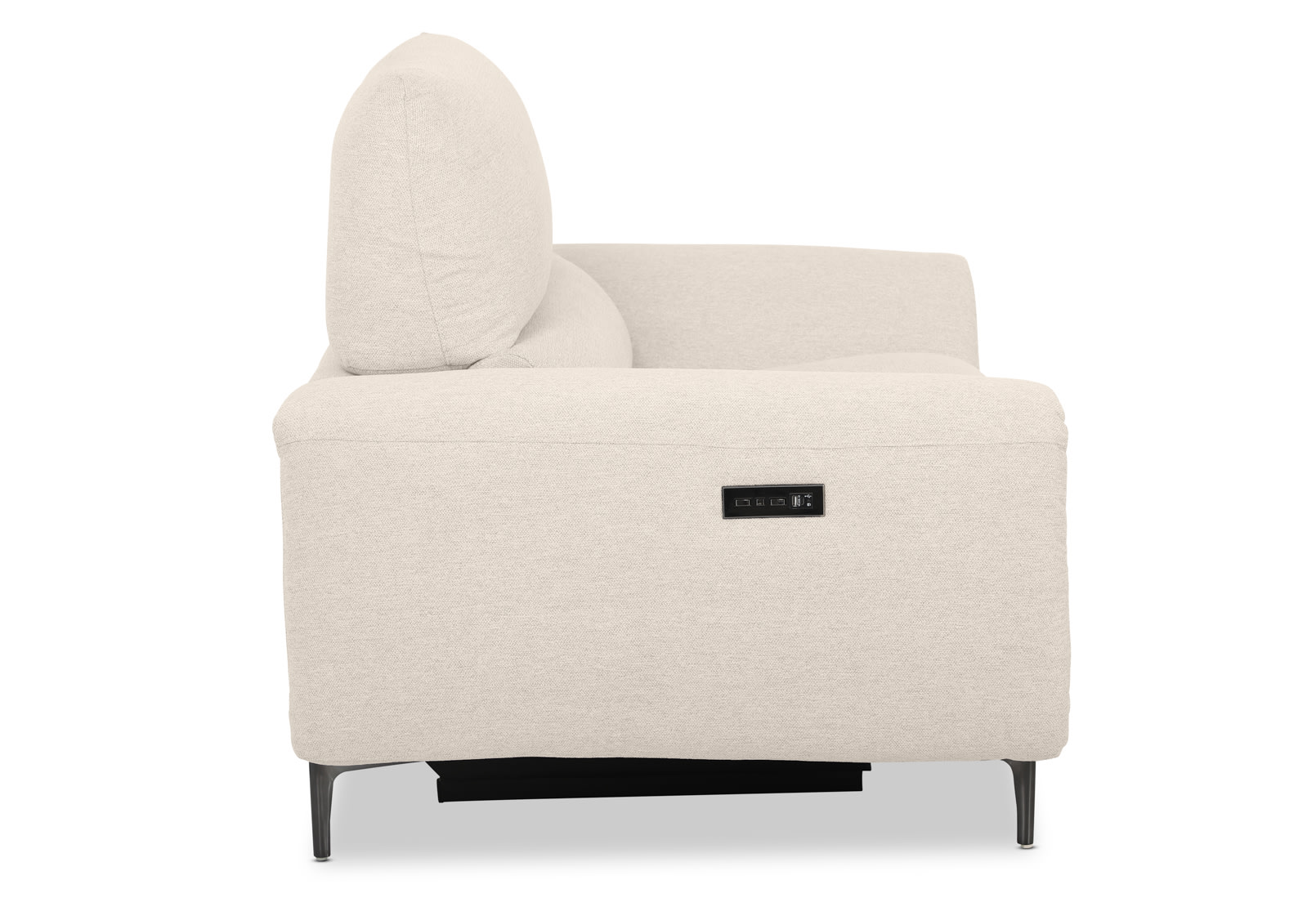 DOMINICO FABRIC 2 Seater Electric Recliners – image 3 of 8