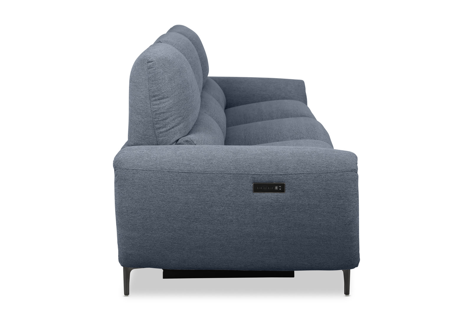 DOMINICO FABRIC 3 Seater with 2 inbuilt Electric Recliners – image 3 of 8