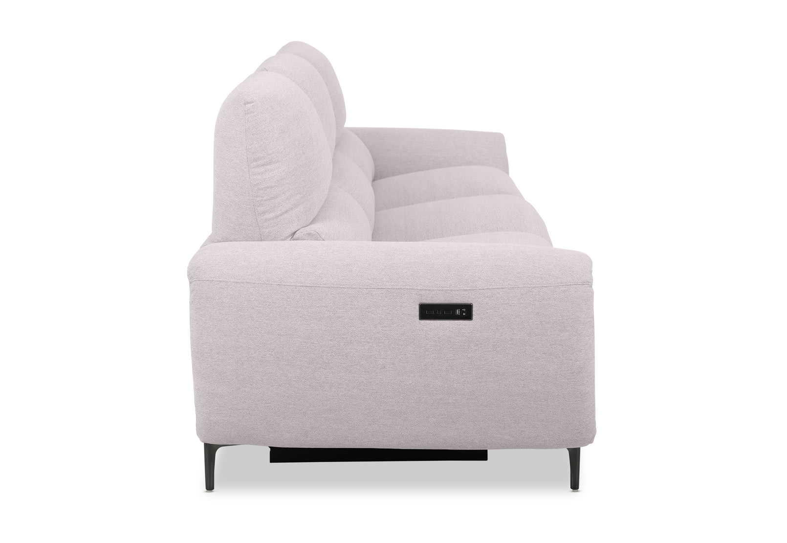 DOMINICO FABRIC 3 Seater with 2 inbuilt Electric Recliners – image 3 of 8