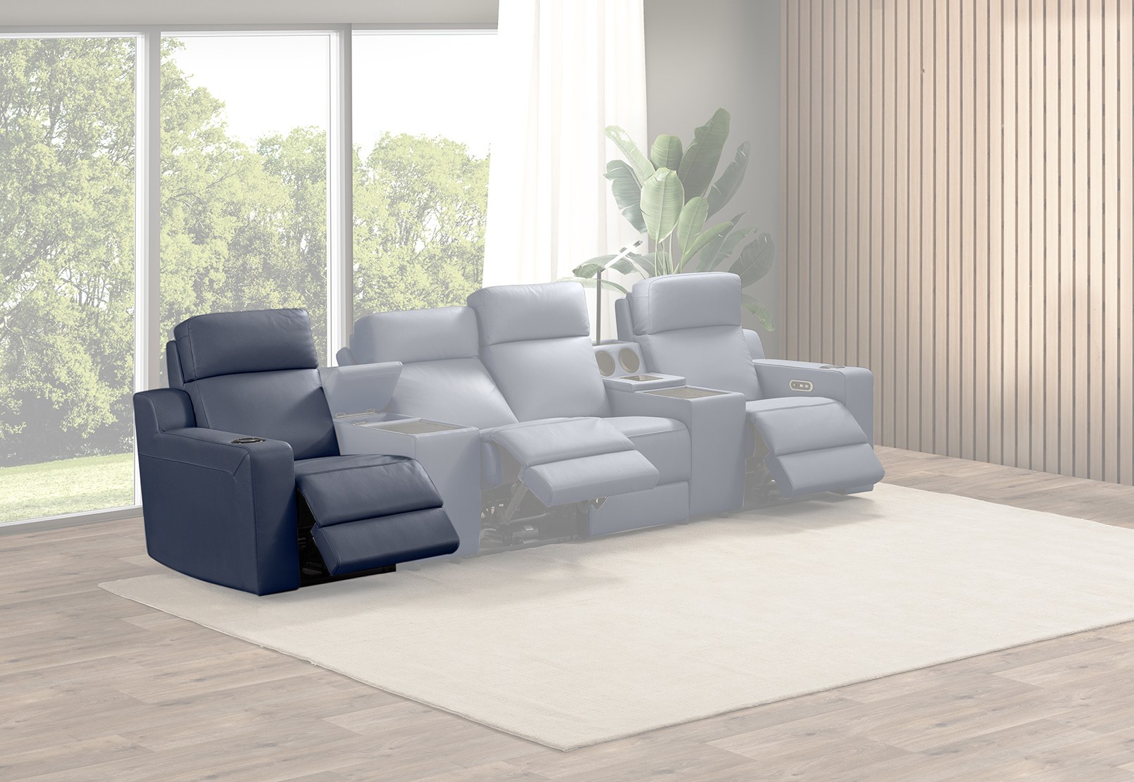 RYKER LHF Arm Chair with Dual Motor Recliner – image 1 of 12