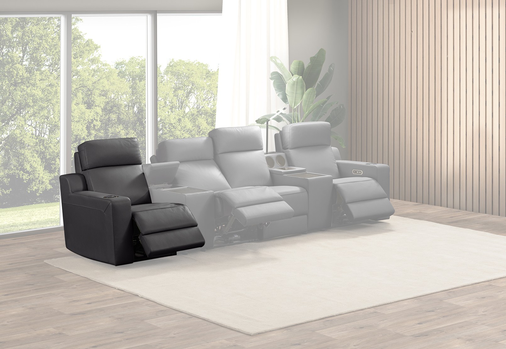 RYKER LHF Arm Chair with Dual Motor Recliner – image 1 of 12