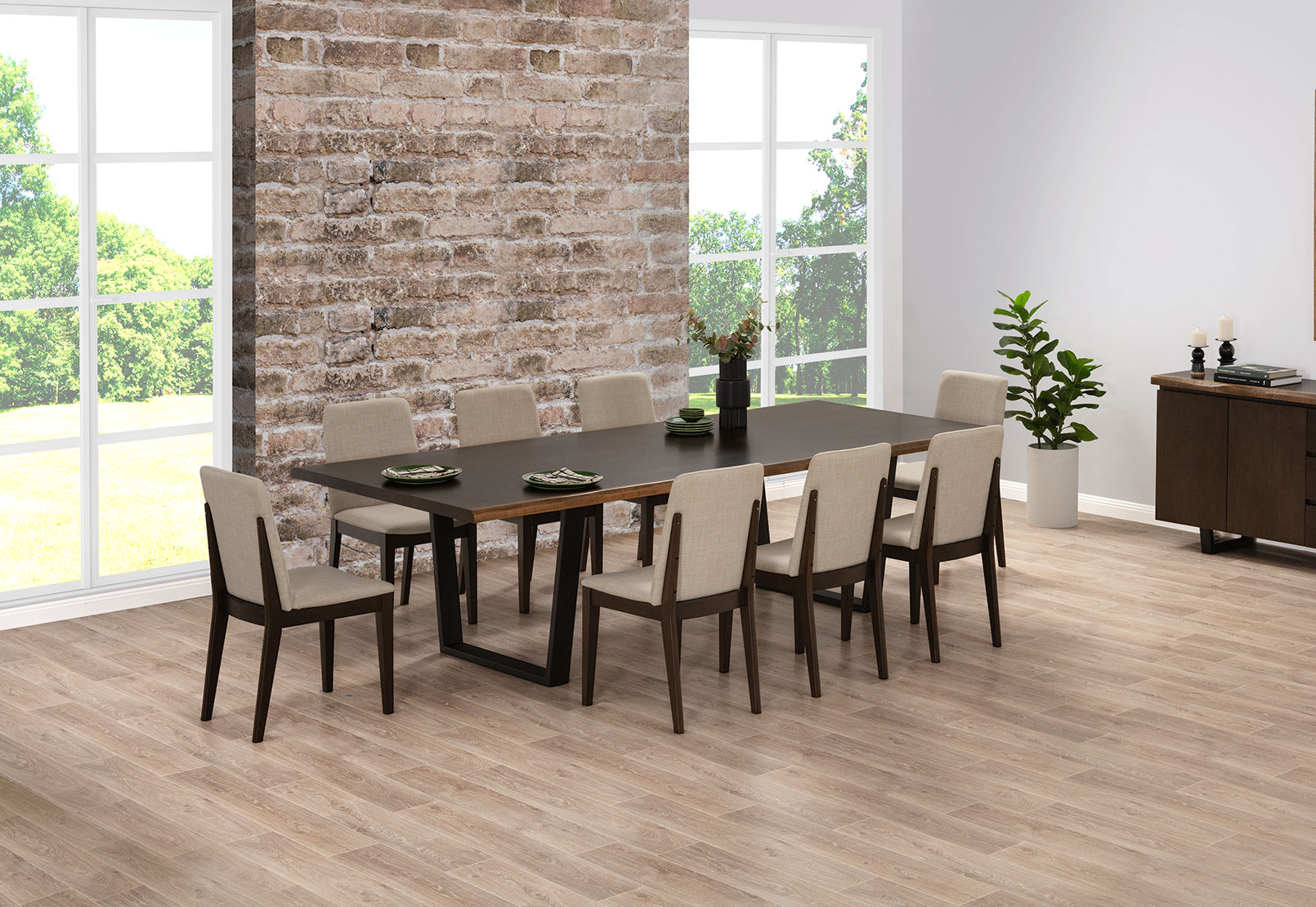 NERO 9 Piece Dining Suite – image 6 of 6