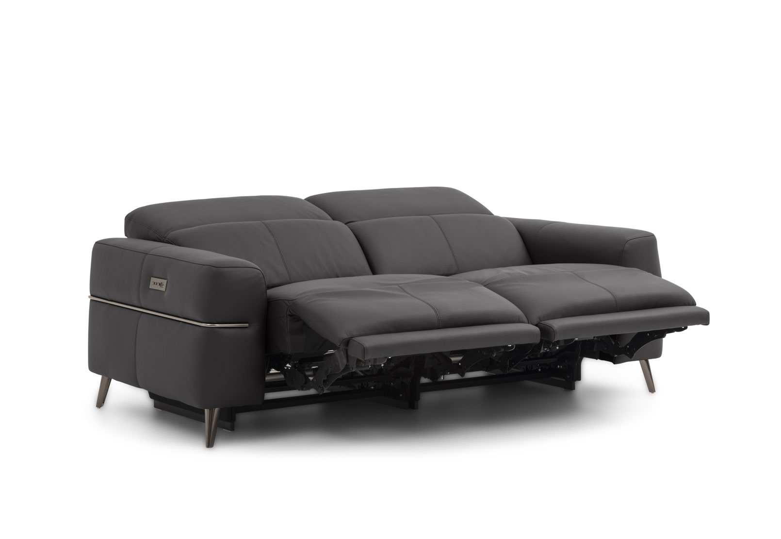 SERAFINI LEATHER 2.5 Seater with Inbuilt Electric Recliners – image 8 of 16
