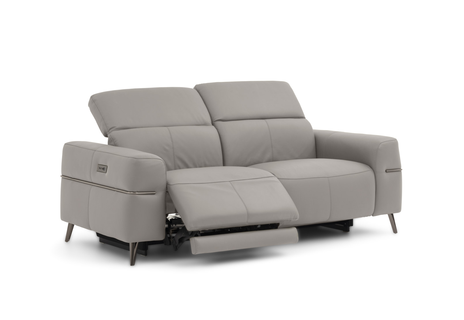 SERAFINI LEATHER 2.5 Seater with Inbuilt Electric Recliners – image 3 of 16