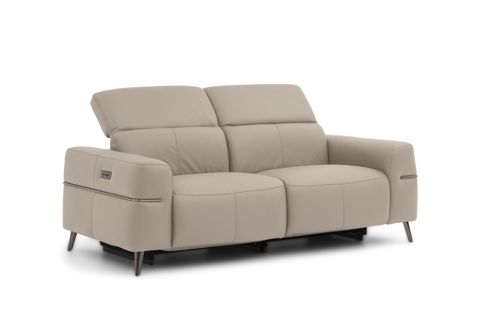 SERAFINI LEATHER 2.5 Seater with Inbuilt Electric Recliners – image 8 of 16